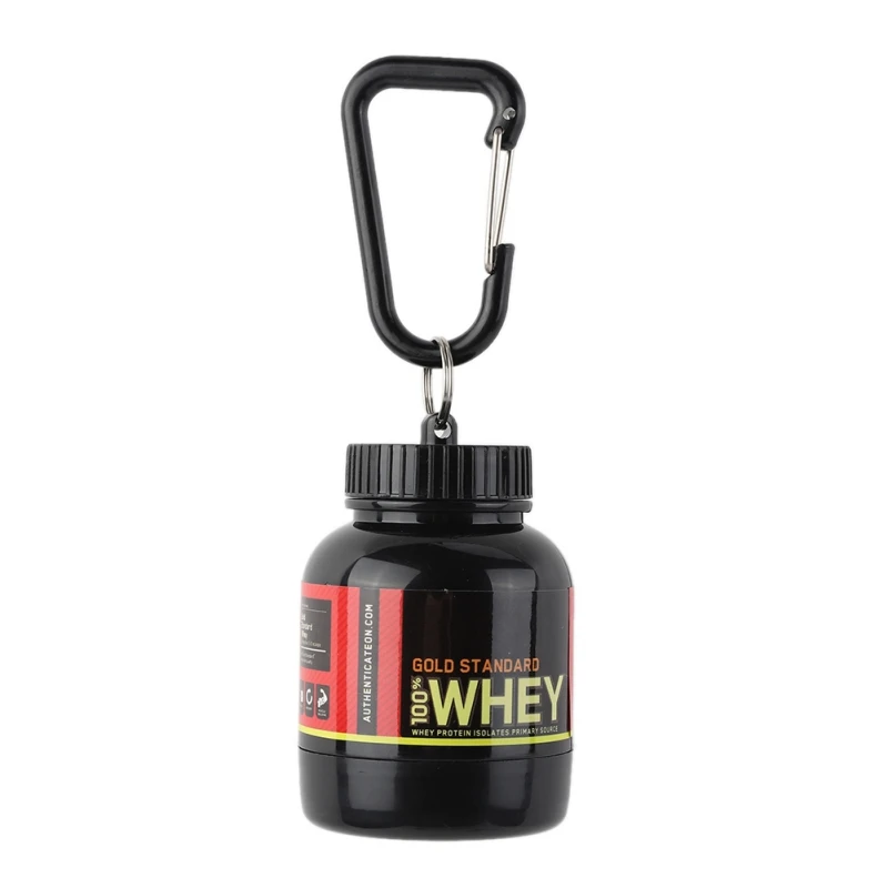 1PC Portable Protein Powder Container Refillable Bottle Milk Powder Container Food Storage Feeding Box Musculation Pillbox
1PC Portable Protein Powder Container Refillable Bottle Milk Powder Container Food Storage Feeding Box Musculation Pillbox