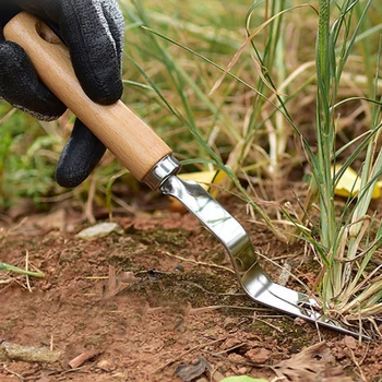 Manual Hand Tool Planting Gadgets Cultivating Weeding Fork Pull Remover Wood Handle Garden Trimming Weed Yard Mini Wood Handle
Manual Hand Tool Planting Gadgets Cultivating Weeding Fork Pull Remover Wood Handle Garden Trimming Weed Yard Mini Wood Handle