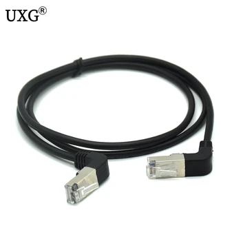 Double Elbow Down & Up Angled 90 Degree cat5e 8P8C FTP STP UTP Cat 5e Ethernet Network Cable RJ45 Lan Patch Cord 0.5m-5m
Double Elbow Down & Up Angled 90 Degree cat5e 8P8C FTP STP UTP Cat 5e Ethernet Network Cable RJ45 Lan Patch Cord 0.5m-5m