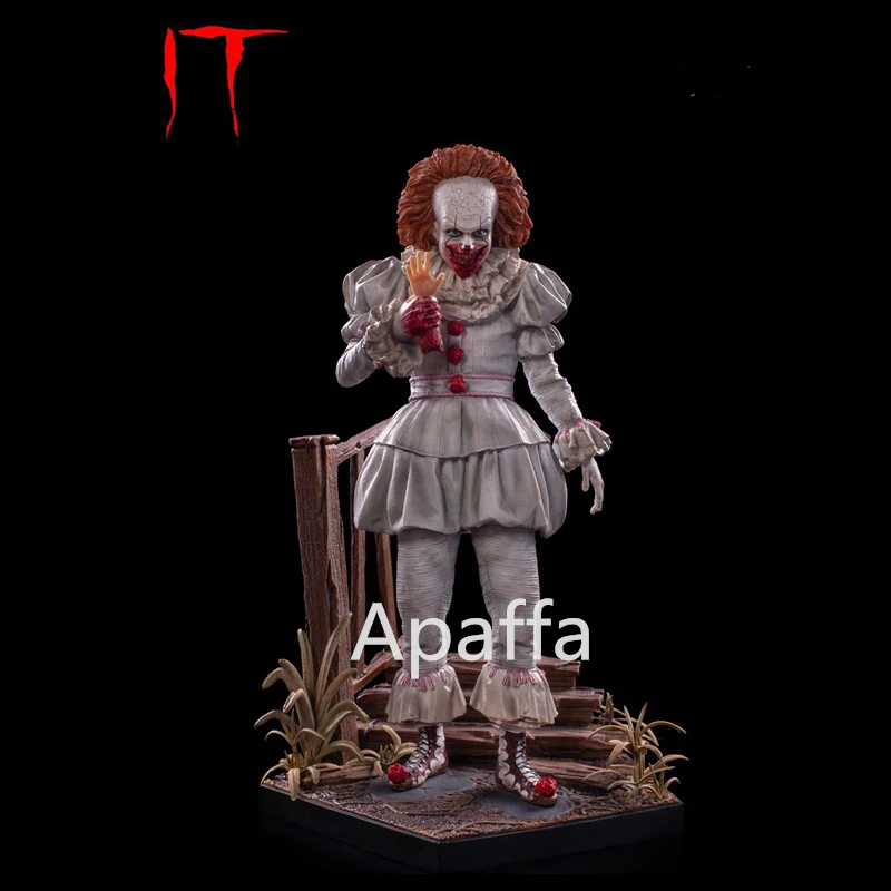 23cm 1/10 Action Figure IT Pennywise Figure Stephen King's IT Clown Model Collection Decor For Halloween Gift It: Chapter Two
23cm 1/10 Action Figure IT Pennywise Figure Stephen King's IT Clown Model Collection Decor For Halloween Gift It: Chapter Two