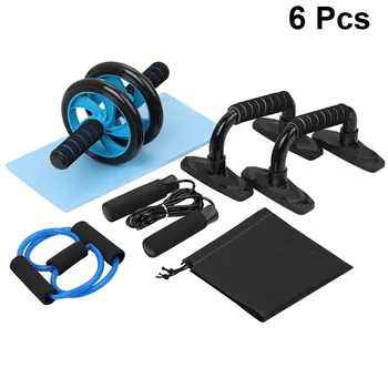 1Set/6 Pcs Exercise Tools Set Portable Anti-skid Soft Handle Abdomen Training Roller Set Training Fitness Accessories for Indoor
1Set/6 Pcs Exercise Tools Set Portable Anti-skid Soft Handle Abdomen Training Roller Set Training Fitness Accessories for Indoor