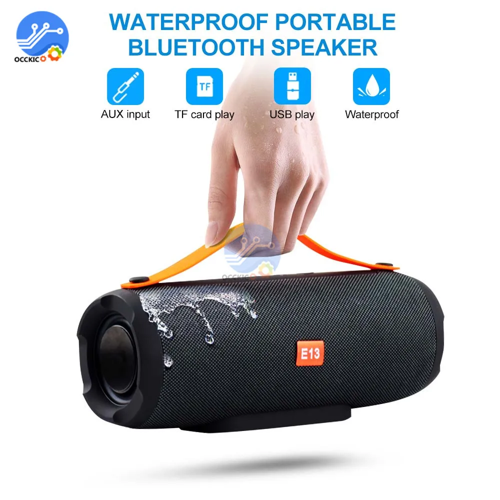 E13 Portable Wireless Bluetooth Speaker Stereo Radio Music Subwoofer Bass Surging Column Speakers with TF FM for Outdoor
E13 Portable Wireless Bluetooth Speaker Stereo Radio Music Subwoofer Bass Surging Column Speakers with TF FM for Outdoor