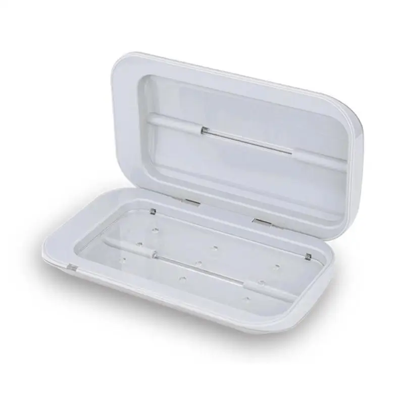Преносима двойна UV стерилизаторна кутия за бижута за почистване на телефони