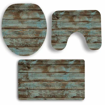 3PCS Wood Grain Bathroom Carpet Non-Slip Pedestal Rug + Lid Toilet Cover + U Type Bath Mat Set
3PCS Wood Grain Bathroom Carpet Non-Slip Pedestal Rug + Lid Toilet Cover + U Type Bath Mat Set