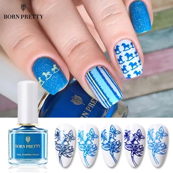BORN PRETTY Nail Stamping Polish Beach Walking Series 6ml Varnish Stamp varnish Light Blue Art Image Printing Vernis
BORN PRETTY Nail Stamping Polish Beach Walking Series 6ml Varnish Stamp varnish Light Blue Art Image Printing Vernis