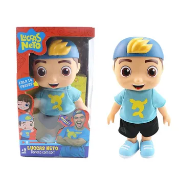 25cm Luccas Neto Doll Action Figure Talking Toy With Sound Kids Collection Model Birthday Christmas Gifts 2020 New Fashion
25cm Luccas Neto Doll Action Figure Talking Toy With Sound Kids Collection Model Birthday Christmas Gifts 2020 New Fashion