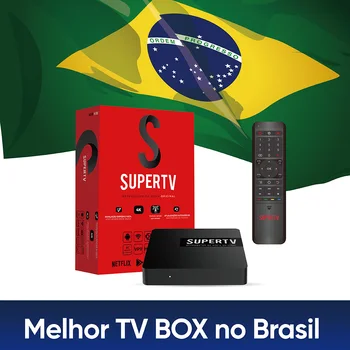 Supertv Red Box Brasil TV Box 2G 16G Android Tv Box Unlimited Lifetime Supertv the Best Brazil Supports HD 4K Tv Supertv TV Box
Supertv Red Box Brasil TV Box 2G 16G Android Tv Box Unlimited Lifetime Supertv the Best Brazil Supports HD 4K Tv Supertv TV Box
