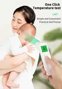 New Outdoor/Home Digital Infrared Fever Ear Thermometer Non-Contact Body Forehead Thermometer Baby Adults
New Outdoor/Home Digital Infrared Fever Ear Thermometer Non-Contact Body Forehead Thermometer Baby Adults