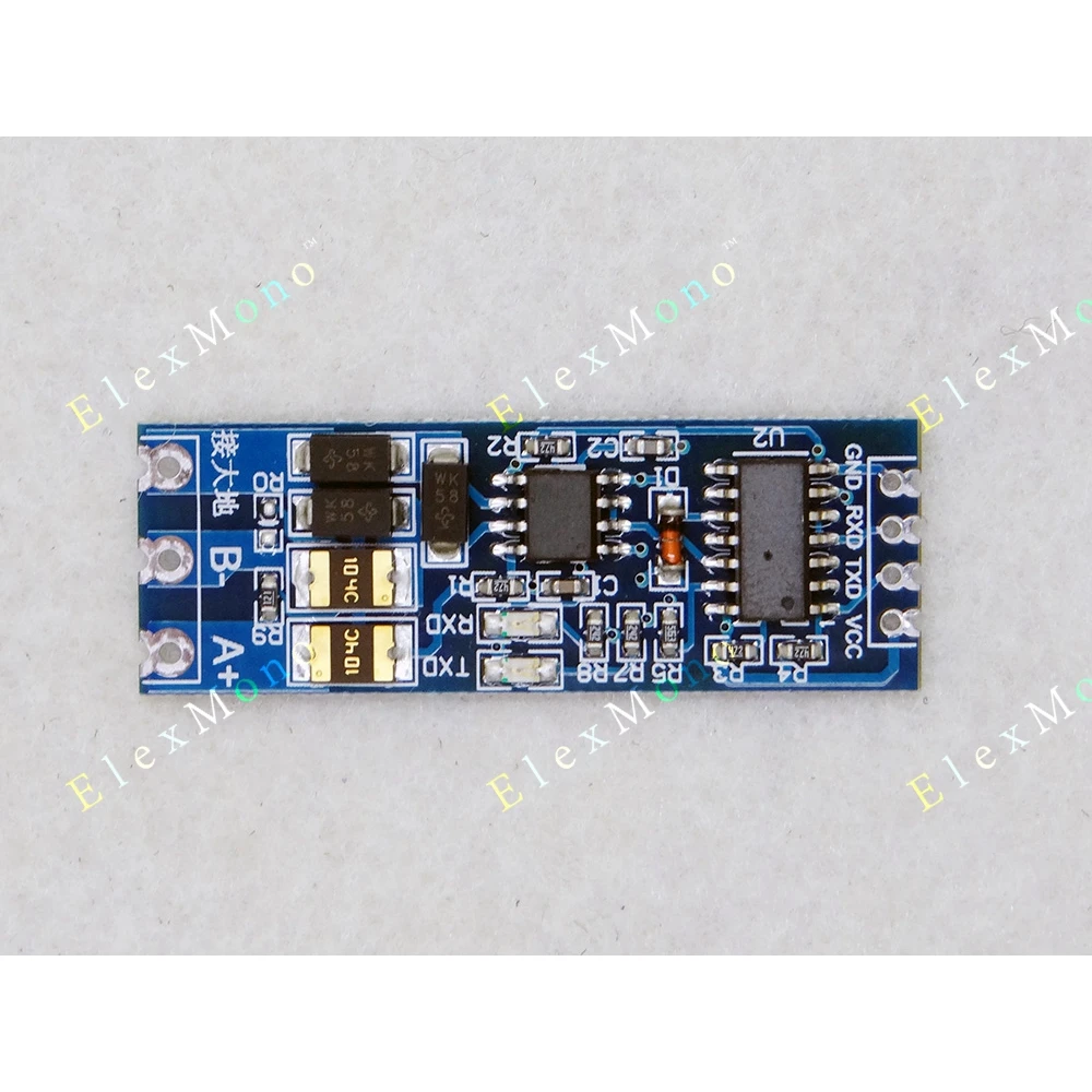 3.3/5V Dual Input TTL-RS485 signal converter exchange/interchangeable industrial module UART
3.3/5V Dual Input TTL-RS485 signal converter exchange/interchangeable industrial module UART