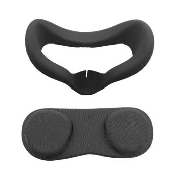 VR Face Silicone Mask Pad with VR Lens Protector Cover for Oculus Quest Face Cushion Cover Sweat Proof Light Proof 
VR Face Silicone Mask Pad with VR Lens Protector Cover for Oculus Quest Face Cushion Cover Sweat Proof Light Proof