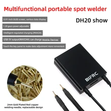 DH20 Adjustable 20 Gears Mini Spot Welding Machine With Quick Release Pen Nickel Plate 18650 Battery Welder Spot Welder
DH20 Adjustable 20 Gears Mini Spot Welding Machine With Quick Release Pen Nickel Plate 18650 Battery Welder Spot Welder