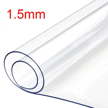 PVC Tablecloth Transparent Waterproof Table Cloth Table Cover Mat for Home Kitchen Pattern Oil Cloth Glass Soft Cloth 1.5mm
PVC Tablecloth Transparent Waterproof Table Cloth Table Cover Mat for Home Kitchen Pattern Oil Cloth Glass Soft Cloth 1.5mm