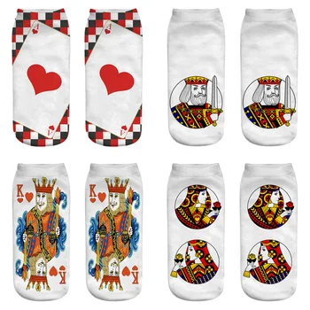 Playing Cards 3D Print Women Socks Multicolor Poker Funny Socks Women Dropshipping
Playing Cards 3D Print Women Socks Multicolor Poker Funny Socks Women Dropshipping