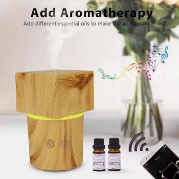 200mL Ultrasonic Bluetooth Music Essential Oil Aromatherapy Diffuser Humidifier The Sound Effect Was Only 35 Db Silent
200mL Ultrasonic Bluetooth Music Essential Oil Aromatherapy Diffuser Humidifier The Sound Effect Was Only 35 Db Silent