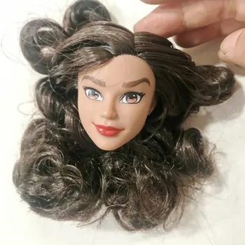 High Quality Fashion Doll Head Mixed Style Face Makeup Straight Curly Hair Mix Style Accessories For 12" 1/6 Doll DIY Kid
High Quality Fashion Doll Head Mixed Style Face Makeup Straight Curly Hair Mix Style Accessories For 12" 1/6 Doll DIY Kid