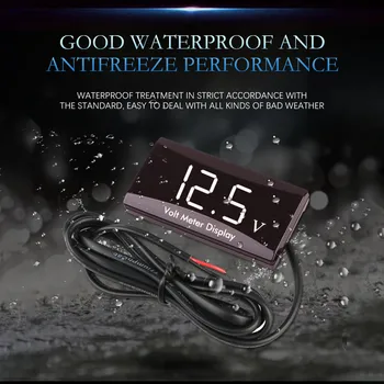 12v Led Digital Display Voltmeter Car Motorcycle Voltage Volt Gauge Panel Meter Intimate Humanized Design Beautiful Auto #yl10
12v Led Digital Display Voltmeter Car Motorcycle Voltage Volt Gauge Panel Meter Intimate Humanized Design Beautiful Auto #yl10