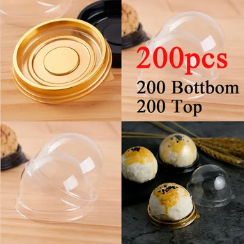 200pcs Round Plastic Moon Cake Box Packaging Egg-Yolk Puff Container Transparent Mooncake Dome Boxes Baking Packing Box Party
200pcs Round Plastic Moon Cake Box Packaging Egg-Yolk Puff Container Transparent Mooncake Dome Boxes Baking Packing Box Party