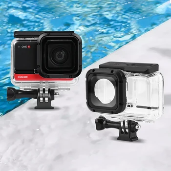 Diving Case Waterproof Housings for Insta360 ONE R 4K 360 LEICA Editi Waterproof Shell Protective Box Action Camera Accessories
Diving Case Waterproof Housings for Insta360 ONE R 4K 360 LEICA Editi Waterproof Shell Protective Box Action Camera Accessories