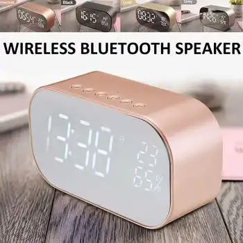 Multifunction Mirror Alarm Clock bluetooth Speaker With FM Radio LED Mirror Snooze Wireless Subwoofer Music Player Table Clock
Multifunction Mirror Alarm Clock bluetooth Speaker With FM Radio LED Mirror Snooze Wireless Subwoofer Music Player Table Clock