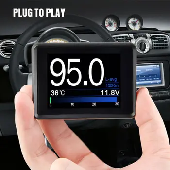 Universal Car Smart Digital Meter Head Up Display OBD II System Fuel Temp Gauge L41C
Universal Car Smart Digital Meter Head Up Display OBD II System Fuel Temp Gauge L41C