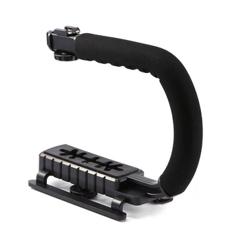 C-type Camera Stabilizer Smartphone Action Camera Handheld Stabilizer Mount with Hot Shoe Mount for LED Light Microphone
C-type Camera Stabilizer Smartphone Action Camera Handheld Stabilizer Mount with Hot Shoe Mount for LED Light Microphone