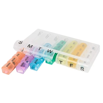 28 Grids Pills Box Holder Tablet Pill Case Medicine Storage Organizer Healthy Care Tool Rainbow Color
28 Grids Pills Box Holder Tablet Pill Case Medicine Storage Organizer Healthy Care Tool Rainbow Color