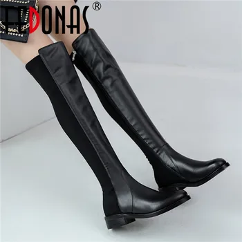 FEDONAS Elegant Over The Knee High Boots Genuine Leather Side Zipper Thick Heels Shoes Woman Winter Night Club Slim Long Shoes
FEDONAS Elegant Over The Knee High Boots Genuine Leather Side Zipper Thick Heels Shoes Woman Winter Night Club Slim Long Shoes
