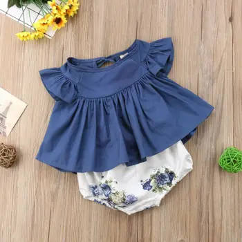 Toddler Kids Baby Girl Summer Clothes Floral Tops+Shorts Pants Outfits Set 
Toddler Kids Baby Girl Summer Clothes Floral Tops+Shorts Pants Outfits Set