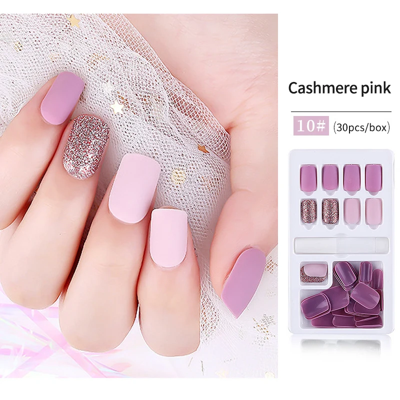 30/60PCS Fake Nails Art Tips Detachable Fake Nails Manicure Full Nail Tips with Design Colorful Decoration Nail Extension Tool
30/60PCS Fake Nails Art Tips Detachable Fake Nails Manicure Full Nail Tips with Design Colorful Decoration Nail Extension Tool
