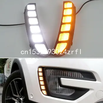 LED DRL Turn Indicator Signal Daytime Running Fog lights Fit For Ford Explorer 2016-18
LED DRL Turn Indicator Signal Daytime Running Fog lights Fit For Ford Explorer 2016-18