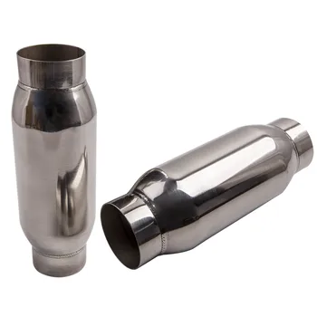 2pcs 3" Inlet 3" Outlet Round Universal Exhaust Mufflers Resonator 11.5in Length
2pcs 3" Inlet 3" Outlet Round Universal Exhaust Mufflers Resonator 11.5in Length