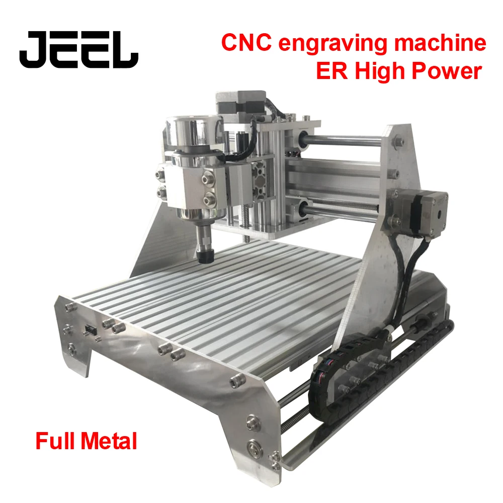 CNC Engraving Machine Full Metal ER High Power Spindle Small Electric CNC Automatic Offline Metal Cutting Machine
CNC Engraving Machine Full Metal ER High Power Spindle Small Electric CNC Automatic Offline Metal Cutting Machine