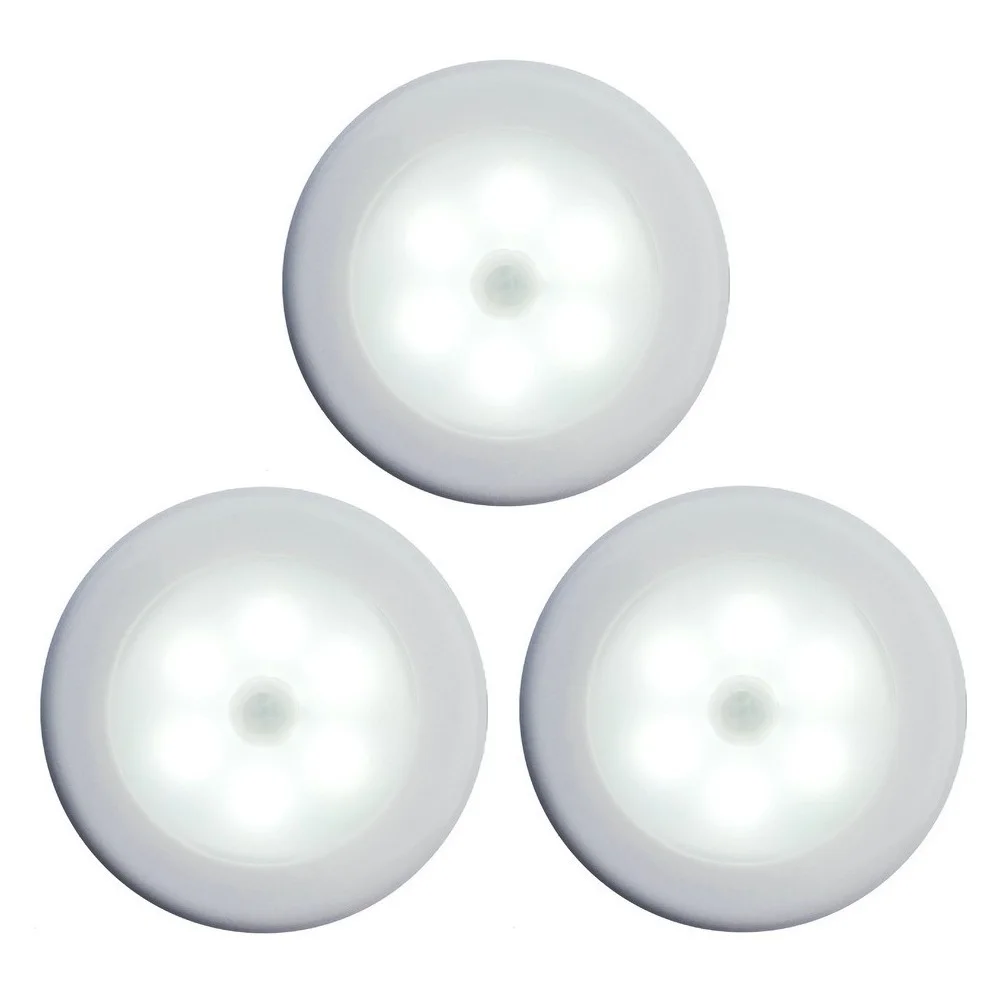 LED 6 Night Light With Auto On/Off LED PIR Auto Sensor Light Wireless Infrared Motion Detector For Bedroom Stairs Cabinet D30
LED 6 Night Light With Auto On/Off LED PIR Auto Sensor Light Wireless Infrared Motion Detector For Bedroom Stairs Cabinet D30