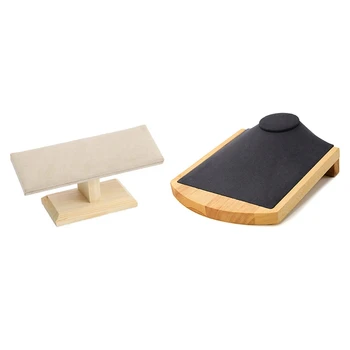1pcs Model Necklace Display Stand Pendant Display & 1pcs Bamboo Bracelet Storage Display Bangle Display Stand T-Bar
1pcs Model Necklace Display Stand Pendant Display & 1pcs Bamboo Bracelet Storage Display Bangle Display Stand T-Bar