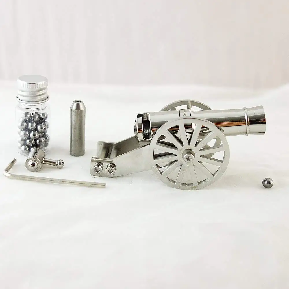 Mini Napoleon Cannon Metal Naval Artillery Stainless Model Kits Collection Desktop Cannon Civil War Cannon Model For Decor
Mini Napoleon Cannon Metal Naval Artillery Stainless Model Kits Collection Desktop Cannon Civil War Cannon Model For Decor