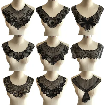 New arrive Black Organza Lace Collar Embroidery Applique Lace Trimming For Sewing DIY Lace Fabric Dresses Accessories Supplies
New arrive Black Organza Lace Collar Embroidery Applique Lace Trimming For Sewing DIY Lace Fabric Dresses Accessories Supplies