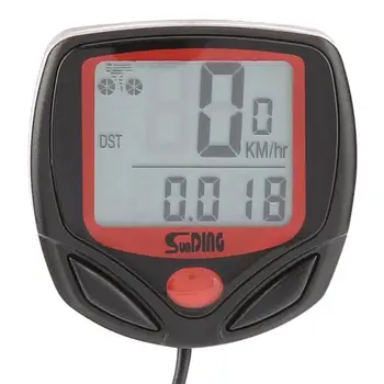 SUNDING SD-546B Wired Multifunctional Bicycle Computer Mini Odometer Stopwatch Portable Digital LCD Waterproof Speedometer
SUNDING SD-546B Wired Multifunctional Bicycle Computer Mini Odometer Stopwatch Portable Digital LCD Waterproof Speedometer