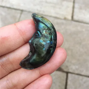 Beautiful crystal carvings moon face natural hand-carved labradorite stone moon head necklace fashion jewelry gifts 1pcs
Beautiful crystal carvings moon face natural hand-carved labradorite stone moon head necklace fashion jewelry gifts 1pcs