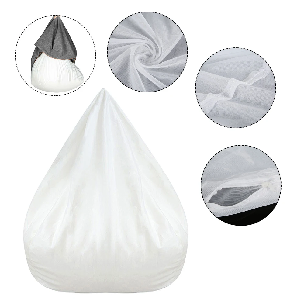 Waterproof S/M/L/XL Lazy Bean Bag Sofa Cover Inner Lining Suitable for Bean Bag Cover Stuffed Animal Toy Only Inner Case Cover
Waterproof S/M/L/XL Lazy Bean Bag Sofa Cover Inner Lining Suitable for Bean Bag Cover Stuffed Animal Toy Only Inner Case Cover