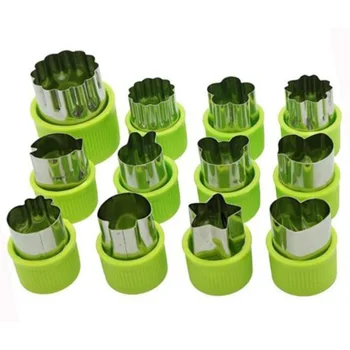 12 Pieces Mini Cookie Cutters Pie Crust Vegetable Fruit Cutter Baking Set Bakeware Accessories Cookie Tools
12 Pieces Mini Cookie Cutters Pie Crust Vegetable Fruit Cutter Baking Set Bakeware Accessories Cookie Tools