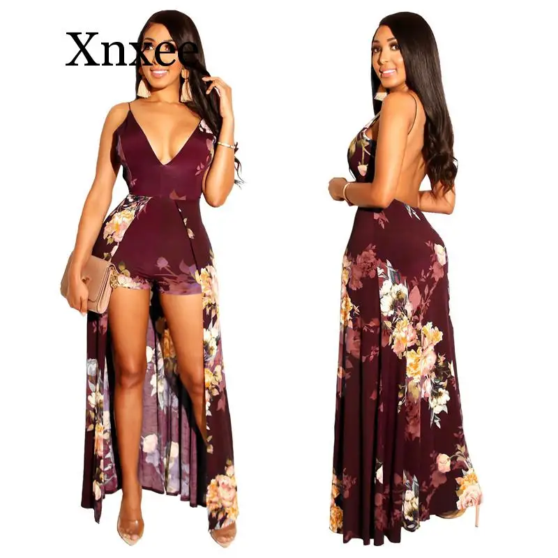 Sexy Bohemian Floral Print Summer Maxi Dress Women V-neck Backless Ankle-length Beach Long Dress Elegant Party Dresses Vestidos
Sexy Bohemian Floral Print Summer Maxi Dress Women V-neck Backless Ankle-length Beach Long Dress Elegant Party Dresses Vestidos