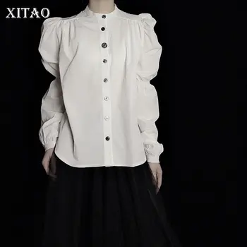 XITAO Women Fashion Vintage Blouse Fashion New Women Elegant Goddess Fan 2020 Spring Summer Single Breast Vintage Shirt DMY3335
XITAO Women Fashion Vintage Blouse Fashion New Women Elegant Goddess Fan 2020 Spring Summer Single Breast Vintage Shirt DMY3335