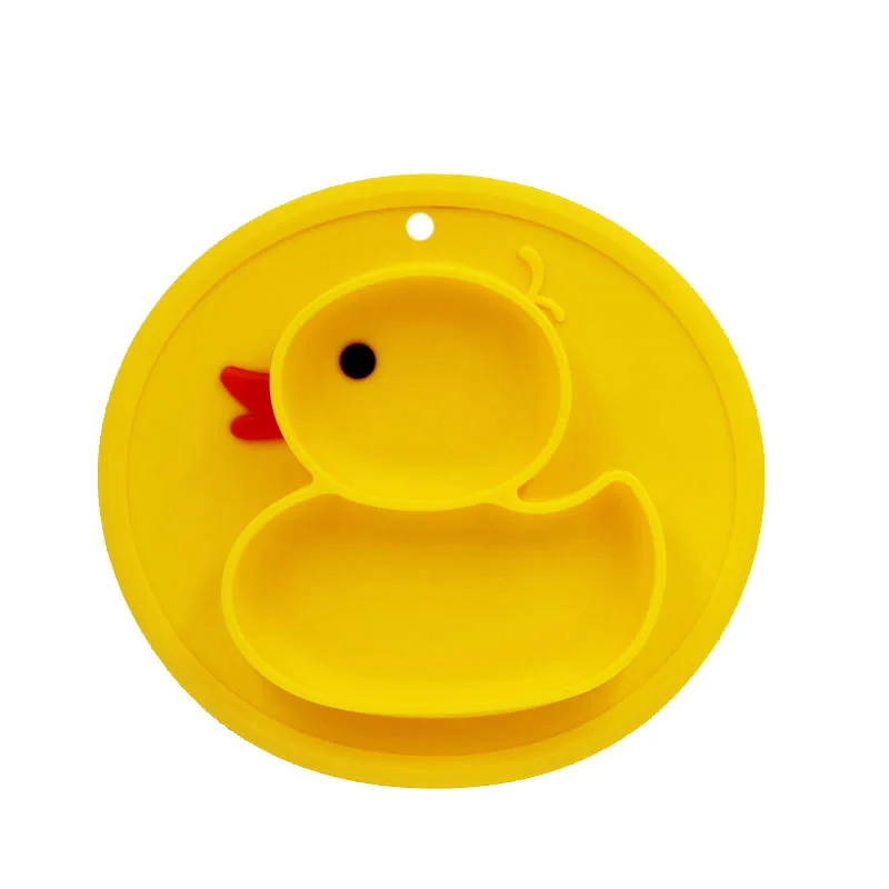 Baby Silicone Dining Plates Cute Cartoon Duck Toddler Child Training Plate Tray Tableware Kids Food Feeding Bowl Dishes Non-slip
Baby Silicone Dining Plates Cute Cartoon Duck Toddler Child Training Plate Tray Tableware Kids Food Feeding Bowl Dishes Non-slip
