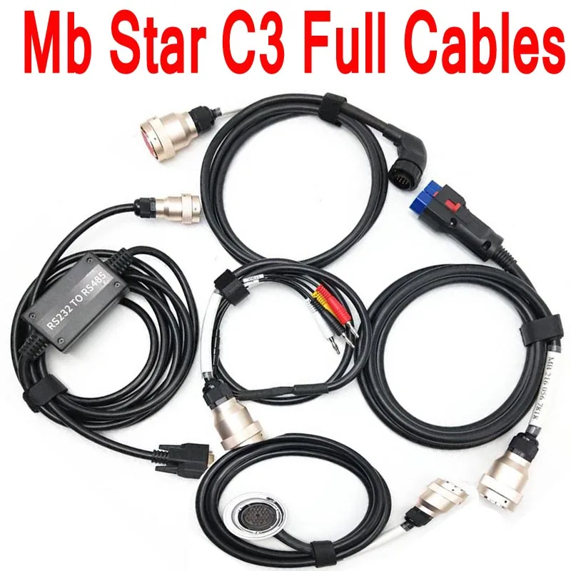 

Best quality FOR Benz MB Star C3 Diagnostic Tool C3 Multiplexer OBD2 16pin Main Cable MB Star C3 Adapter Cable car Accessories