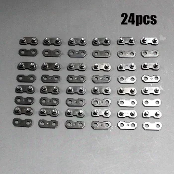 24pcs 3/8'' Chainsaw Chain Link Connectors F Oregon Type Repair Preset Straps For Chainsaw Preset Straps Practical Garden Tool
24pcs 3/8'' Chainsaw Chain Link Connectors F Oregon Type Repair Preset Straps For Chainsaw Preset Straps Practical Garden Tool