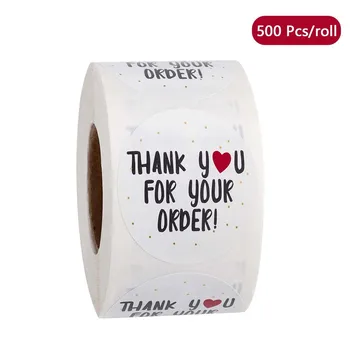 500pcs round thank you for your order sticker Heart Thanks for Shopping Small Shop Local Handmade sticker white label sticker#Y5
500pcs round thank you for your order sticker Heart Thanks for Shopping Small Shop Local Handmade sticker white label sticker#Y5