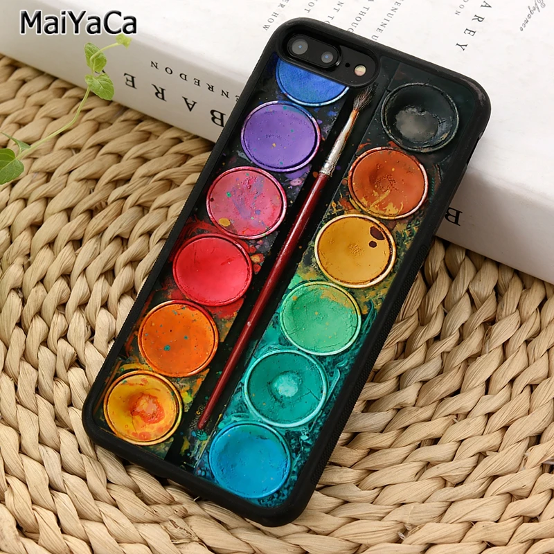 MaiYaCa палитра цветных карандашей для iPhone X XR XS 11 12 13 Pro MAX 5 6 6S 7 8 Plus Samsung Galaxy S7edge S8 S9 S10 |
