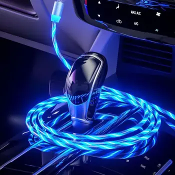 Magnetic Flowing LED Micro USB Cable Nighttime Mobile Phone Charging Type-c Charging Charge For iPhone Magnet Charger USB Type C
Magnetic Flowing LED Micro USB Cable Nighttime Mobile Phone Charging Type-c Charging Charge For iPhone Magnet Charger USB Type C