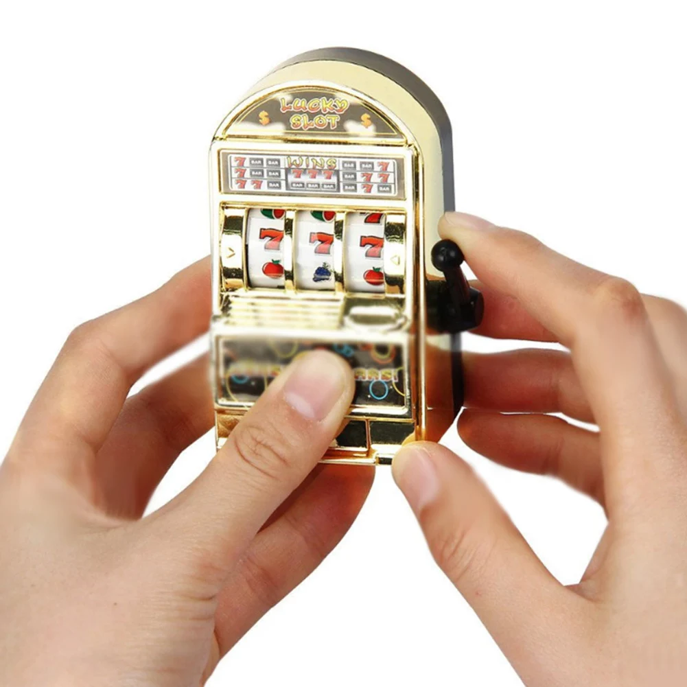 Game Mini Decompression Handheld Fruit Kids Toy Funny Playing Non-toxic Desktop Fashion Entertaining Slot Machine Money Box
Game Mini Decompression Handheld Fruit Kids Toy Funny Playing Non-toxic Desktop Fashion Entertaining Slot Machine Money Box