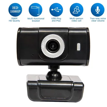 Computer PC Laptop 2MP USB2.0 Webcam 1080P HD Camera with Microphone For Home Desktop
Computer PC Laptop 2MP USB2.0 Webcam 1080P HD Camera with Microphone For Home Desktop